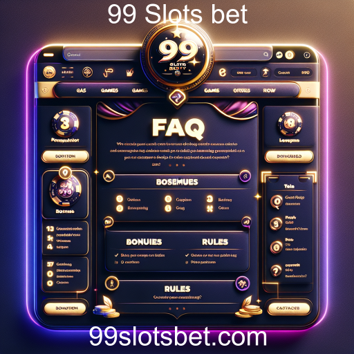 FAQ Section Por que a Seção de FAQ é Crucial em Sites de Jogos Como 99 Slots bet